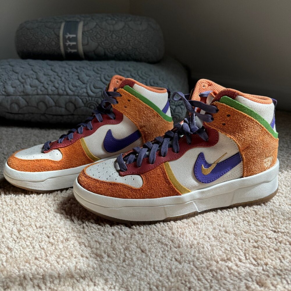 Nike Dunk High Up Premium - Practically new! Women's 7.5/Men's 6